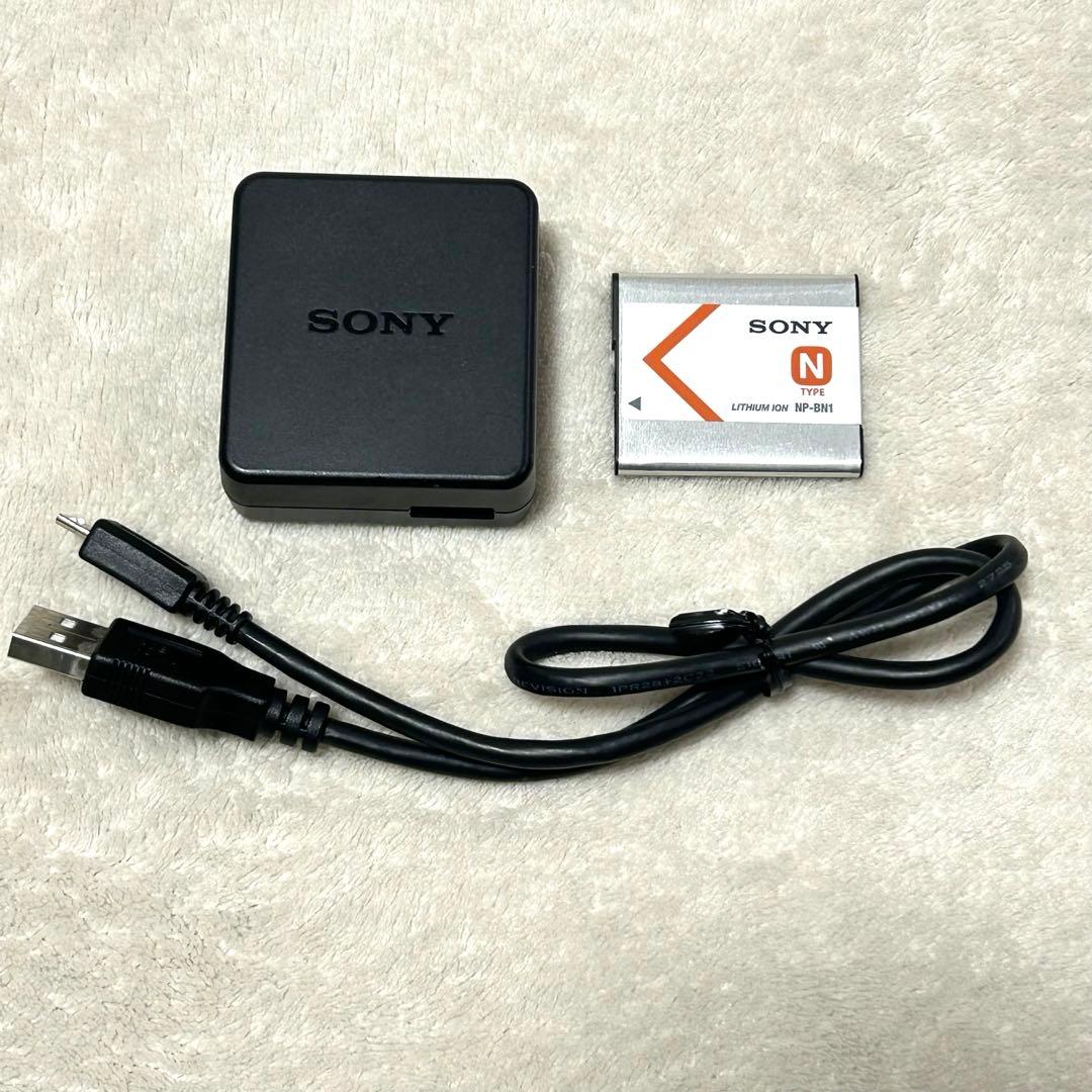 【極美品 動作確認済】SONY サイバーショット DSC-WX200 シルバー