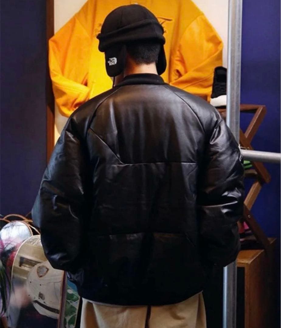 ち*び様 TIGHTBOOTH TBKB LEATHER MA-1 DOWN J