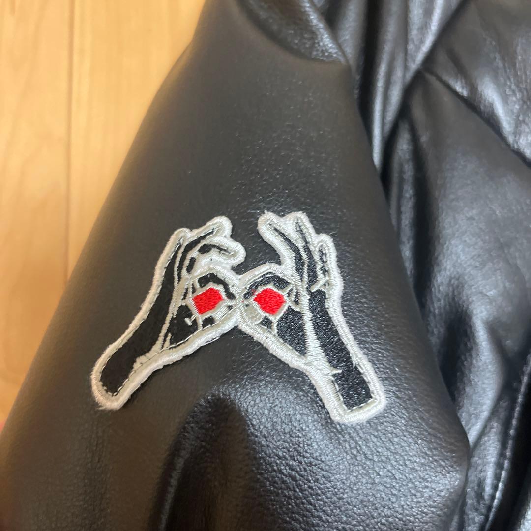 ち*び様 TIGHTBOOTH TBKB LEATHER MA-1 DOWN J