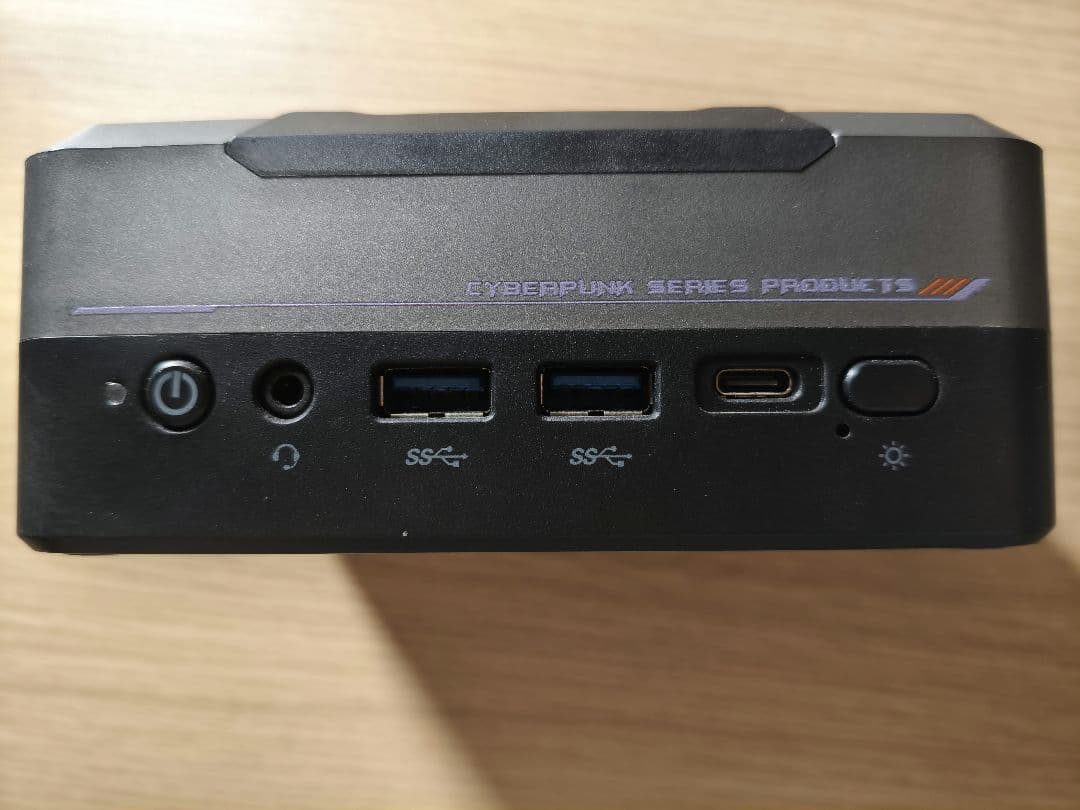 a*i様 ミニPC Ryzen7 5825u (ファン搭載) 銀軸キーボード付