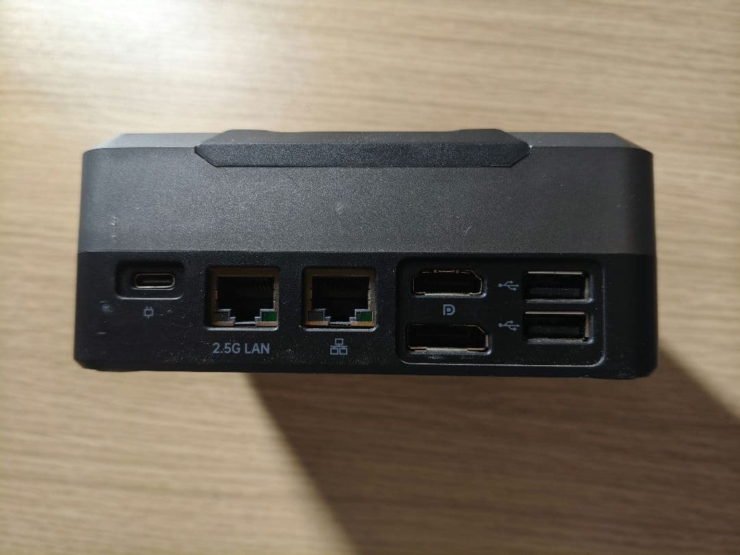 a*i様 ミニPC Ryzen7 5825u (ファン搭載) 銀軸キーボード付