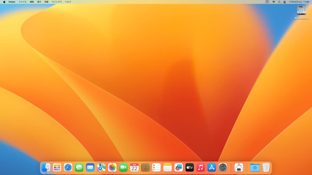 iMac （Late 2015） 21.5型 SSD換装 Venturaで稼働