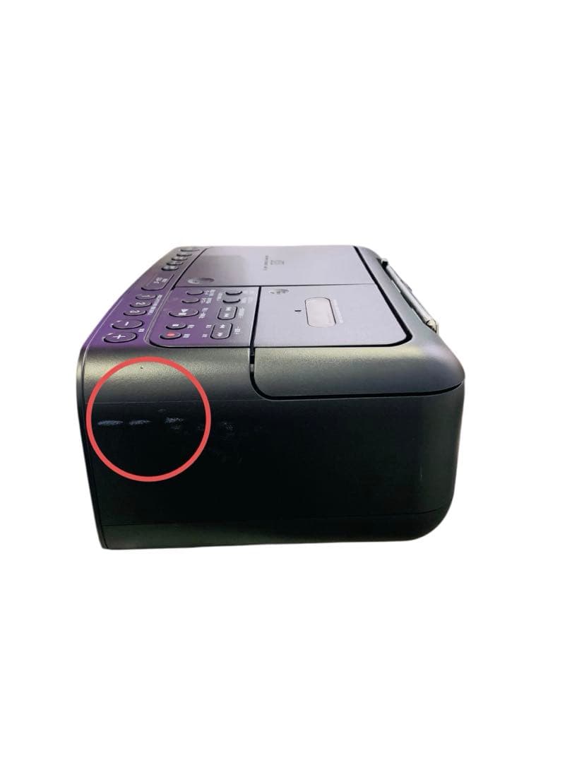 【美品】SONY CDラジオカセット レコーダー CFD-S401 ラジオ 黒