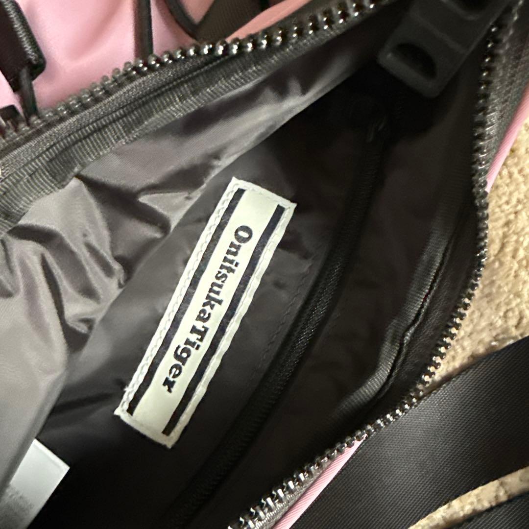 Onitsuka Tiger スモールメッセンジャーバッグ ピンク