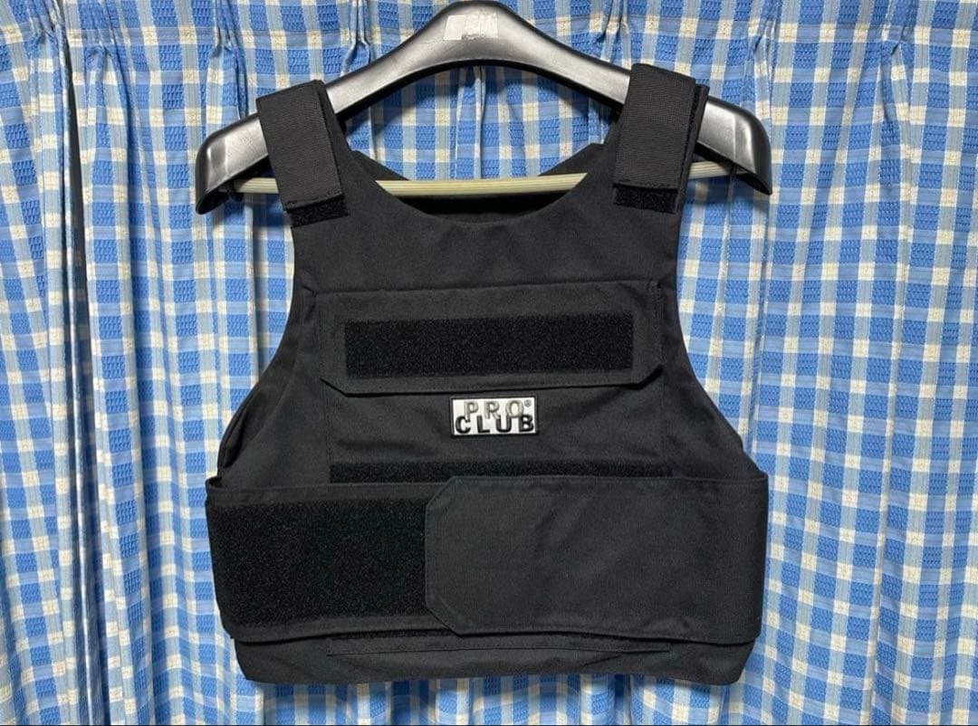 PRO CLUB タクティカルベスト ブラック (eyden着用)