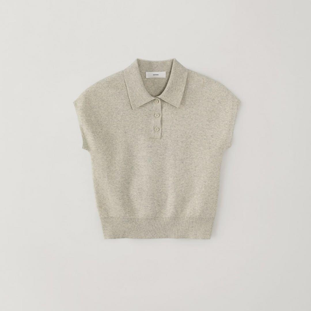 トップス OHOTORO Pot French Sleeve Knit