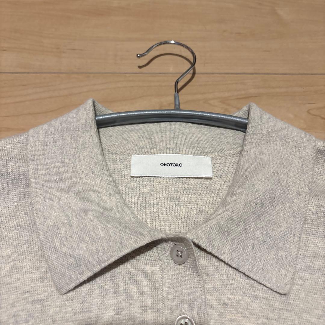 トップス OHOTORO Pot French Sleeve Knit