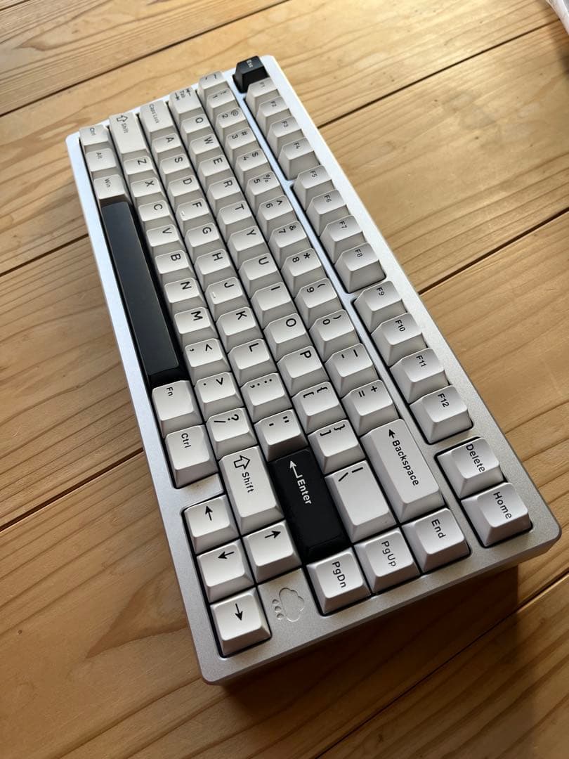 RAINY75 Lite シルバー キーボード 本体 (箱付き)