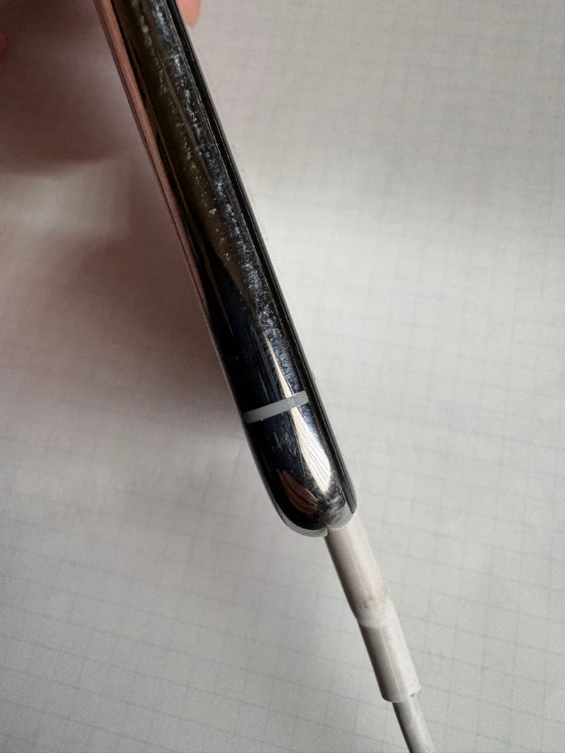 iPhoneX 64GB シルバー SIMロック解除済