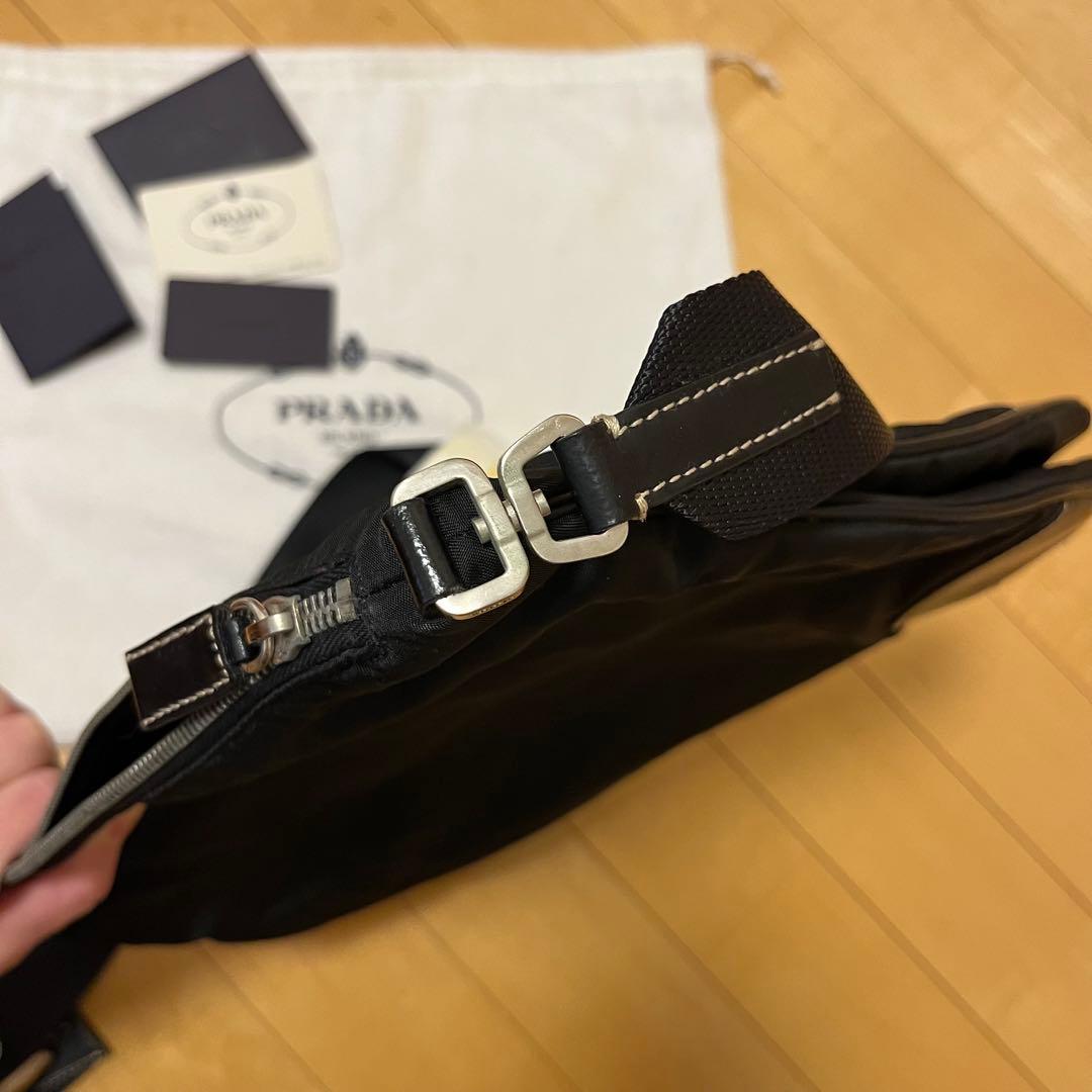 お値下げ可◎ PRADA ブラックショルダーバッグ