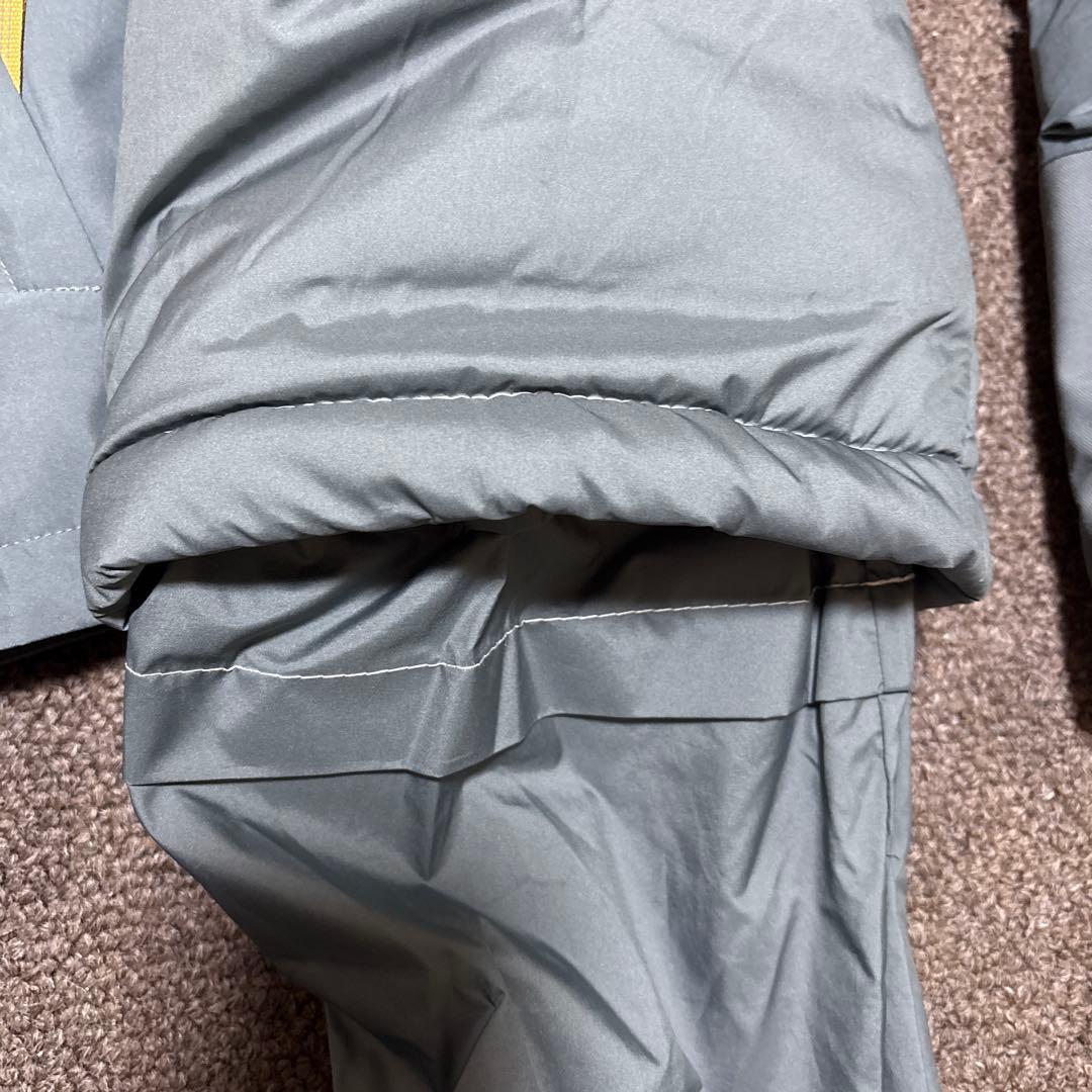 patagonia キッズ・パウダー・タウン 上下セットS ピンク/グレー