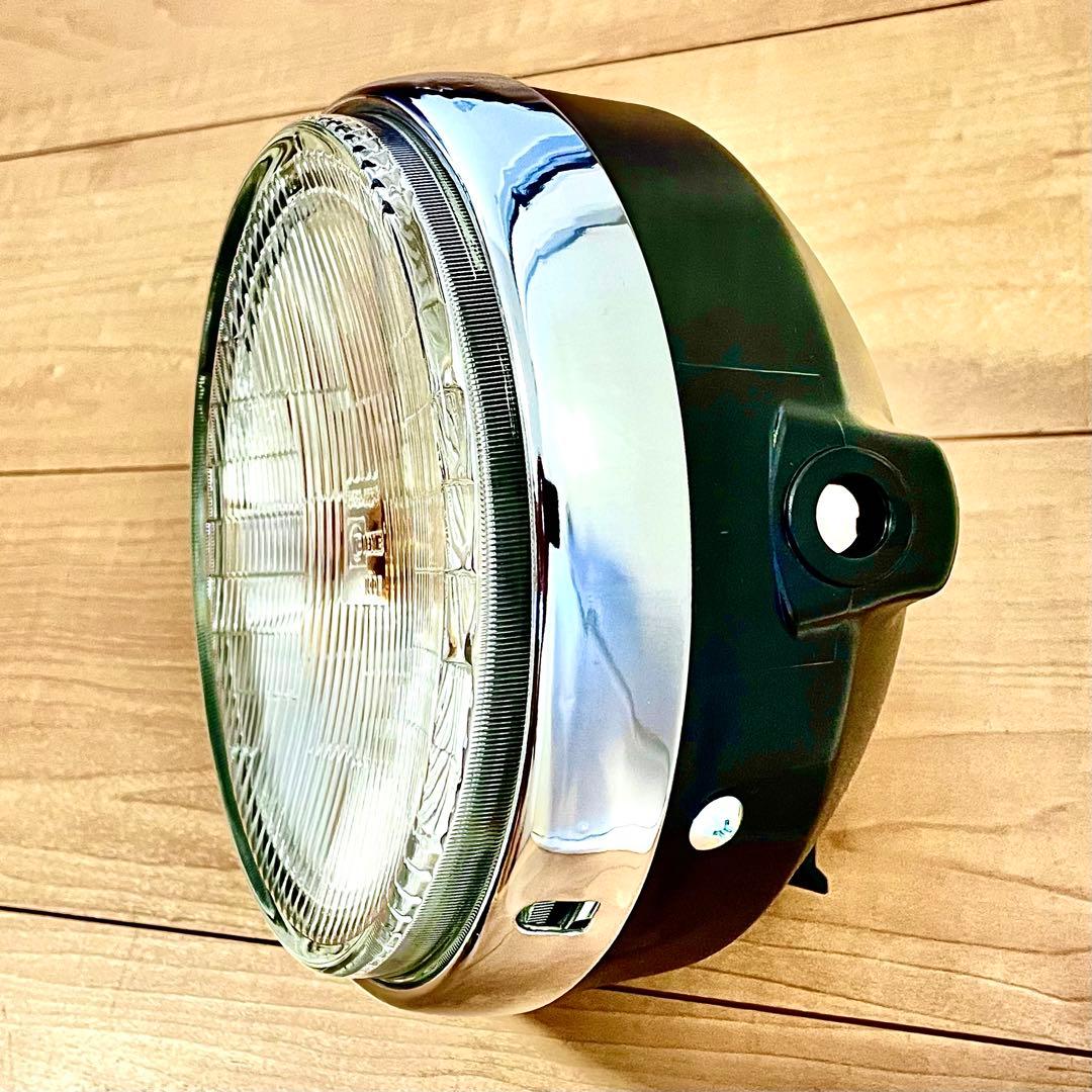 当時物 シビエ 凹み ヘッドライト CIBIE スーパーオスカー マーシャル