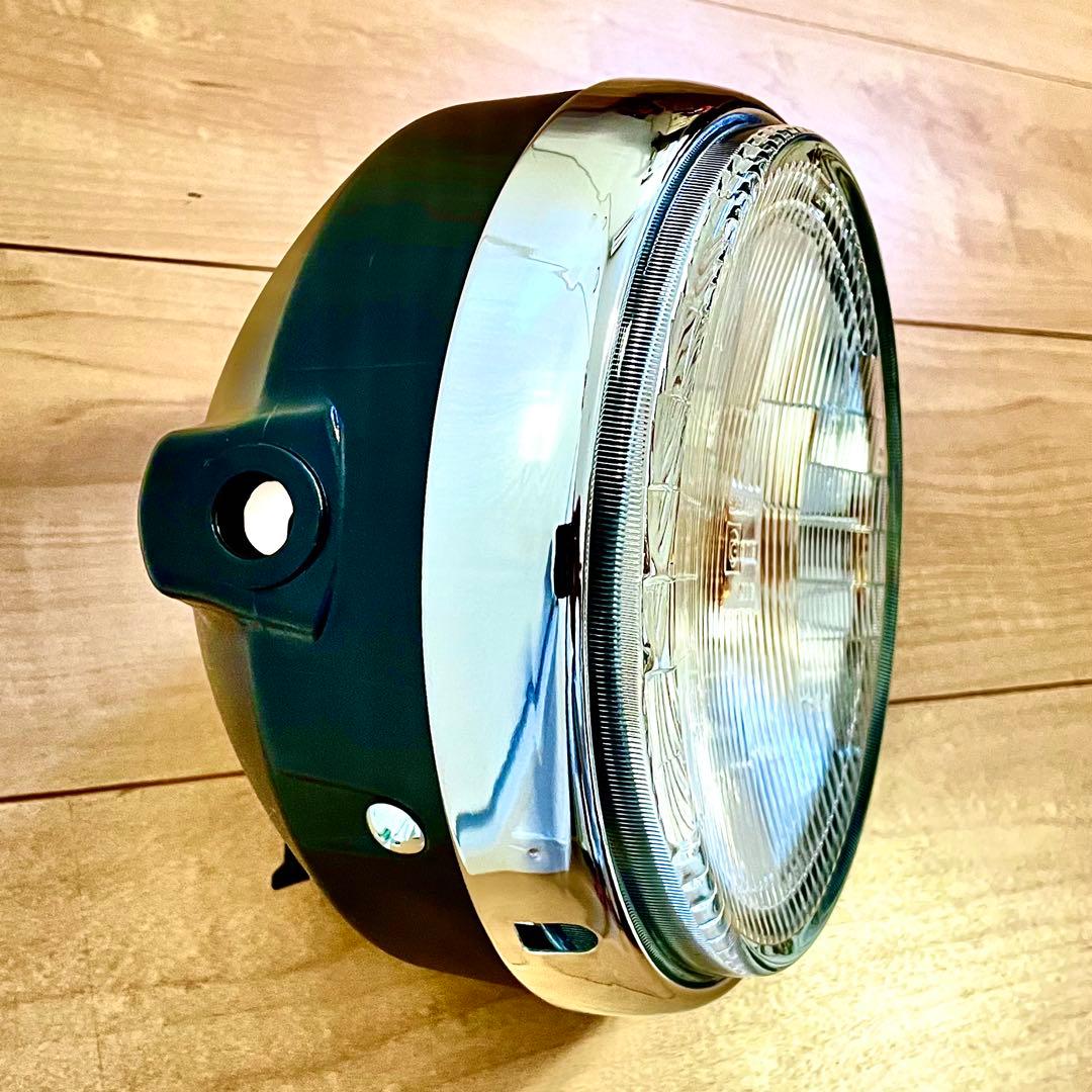 当時物 シビエ 凹み ヘッドライト CIBIE スーパーオスカー マーシャル