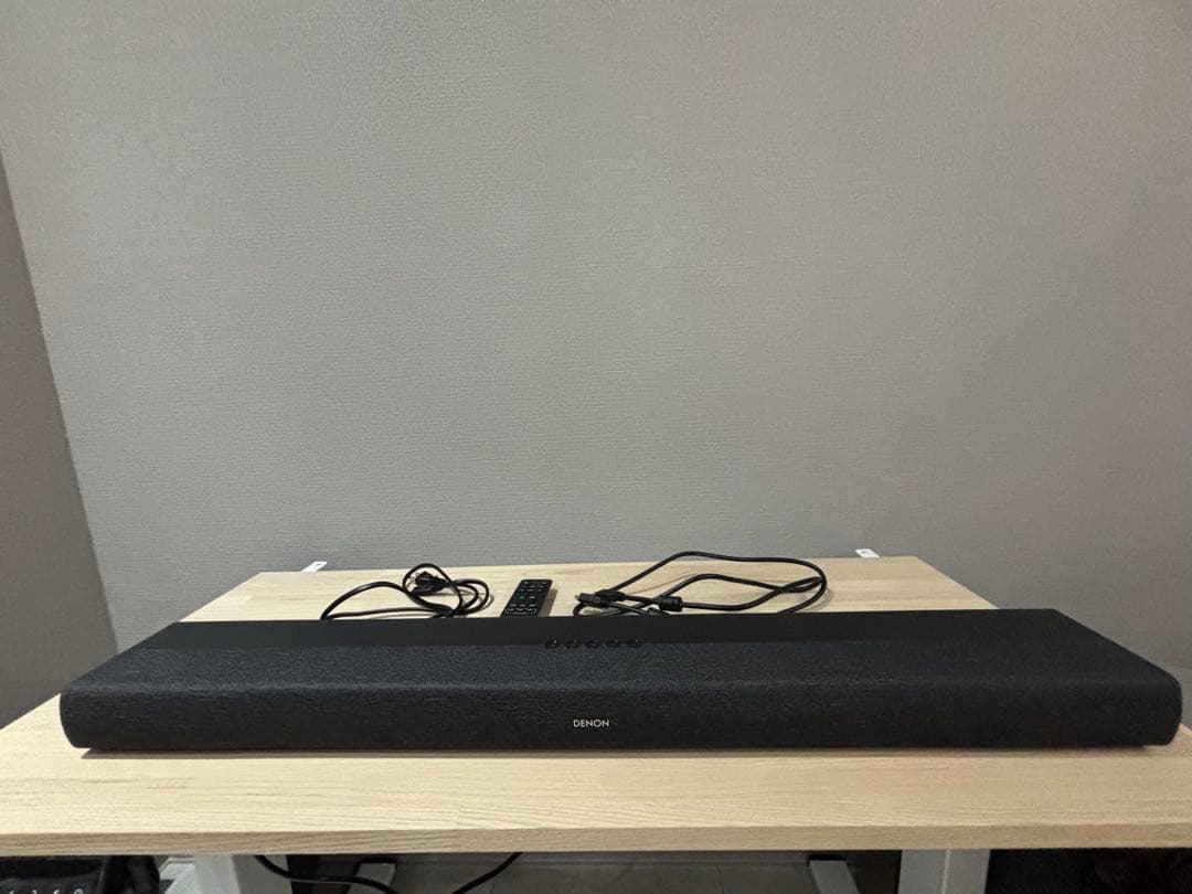 ysakページ　DENON サウンドバー 本体 リモコン付き