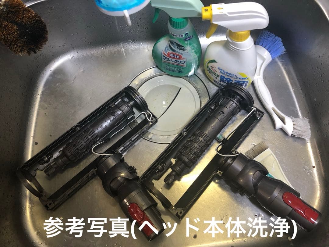 ダイソン⑦V10SV12 長さの違うパイプ付　交換フィルター　モーターバーヘッド