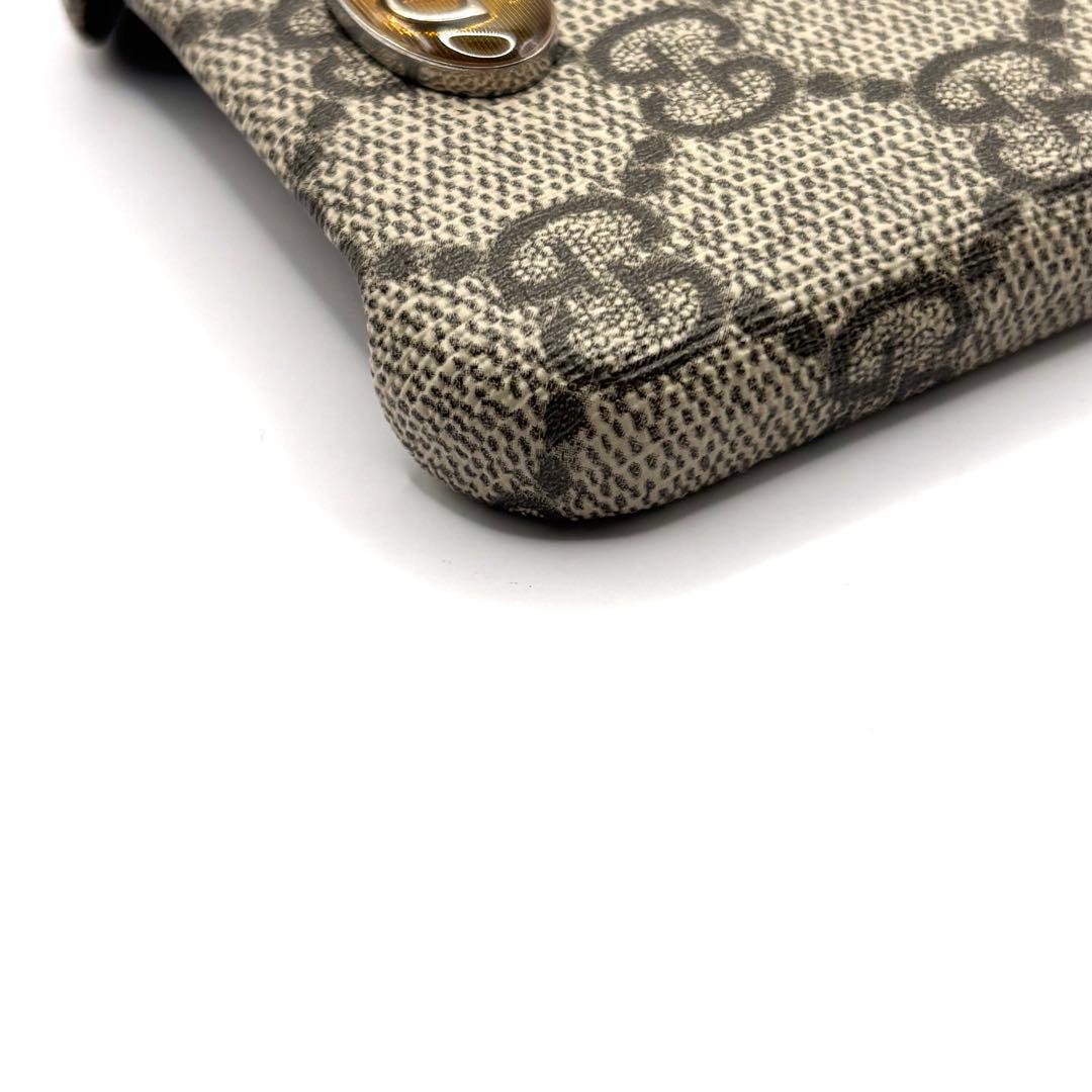 グッチ GUCCI iPhoneケース 14Pro GGスプリーム 箱付き