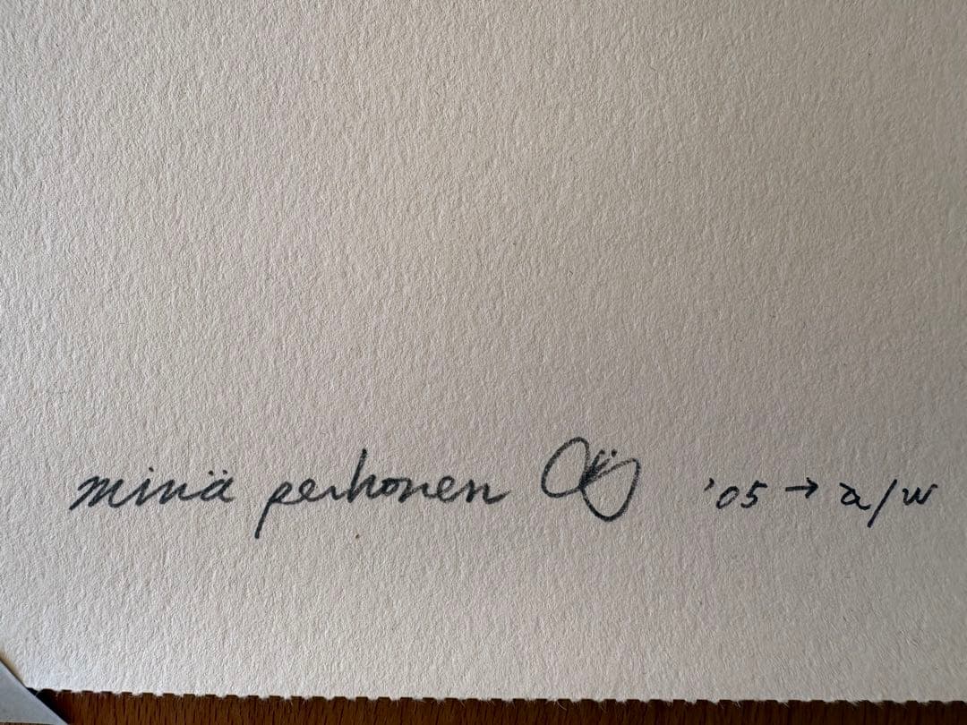 mina perhonen ポスター　forest gate