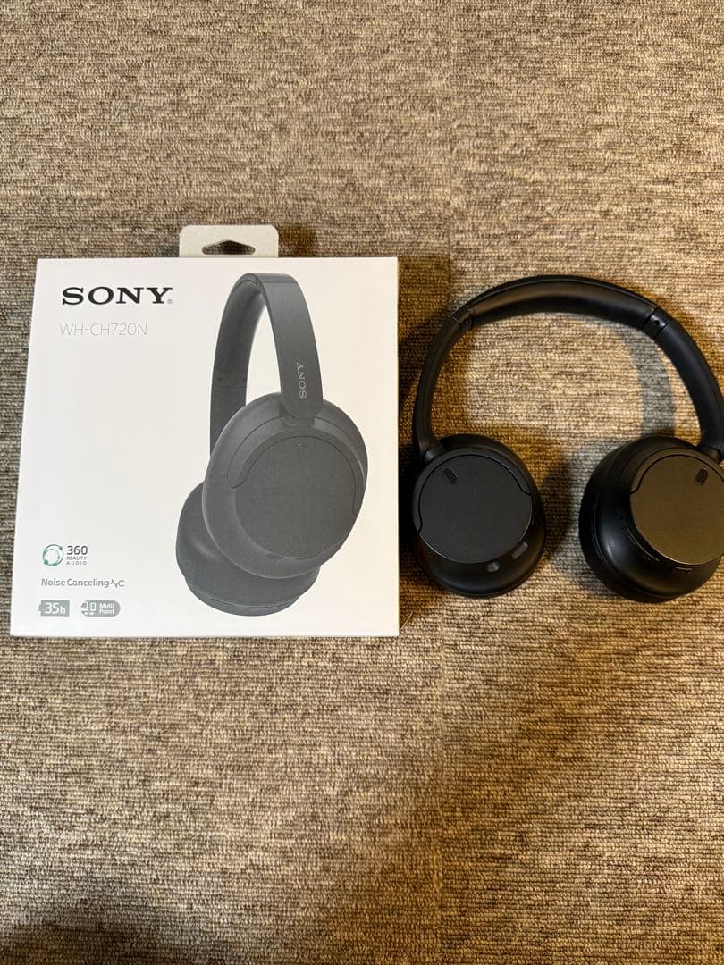 SONY WH-CH720Nワイヤレスヘッドフォン
