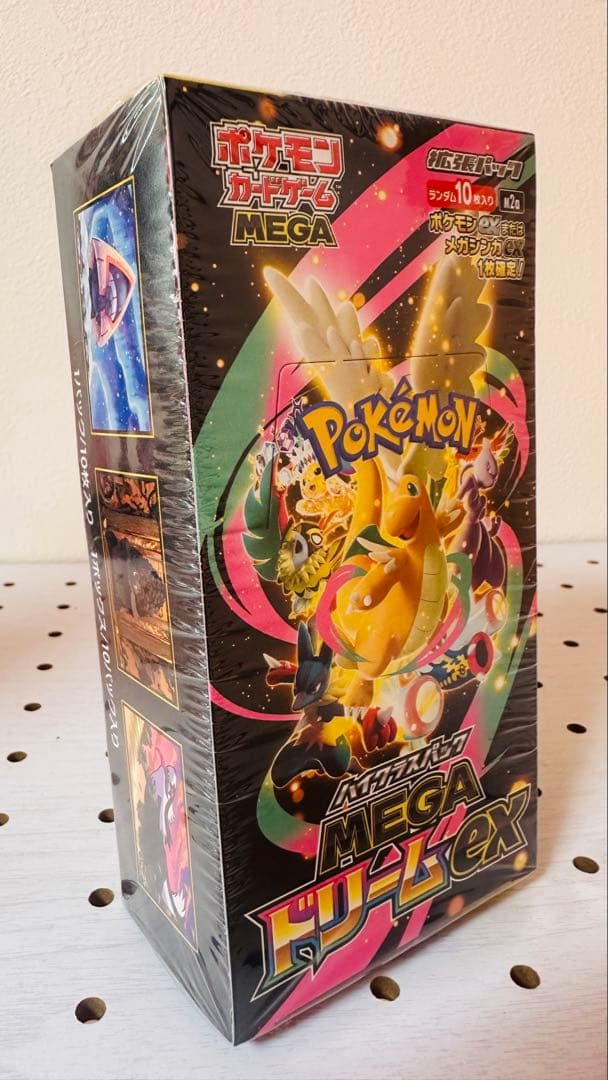 新品未開封シュリンク付　ポケモンカードゲーム MEGA ドリームex BOX