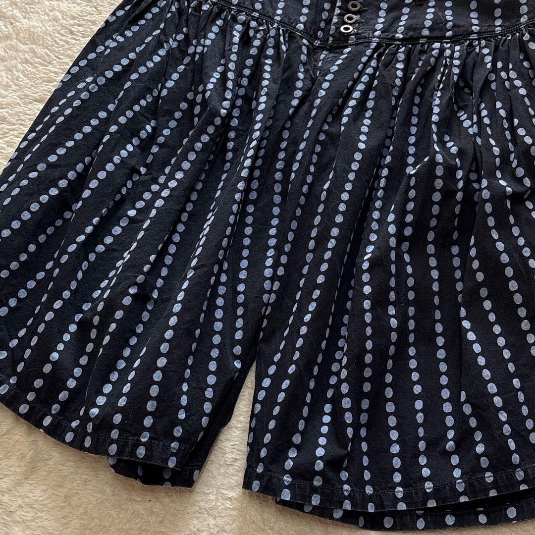 KAPITAL キャピタル　シャンデリアパンツ　ドット　インディゴ