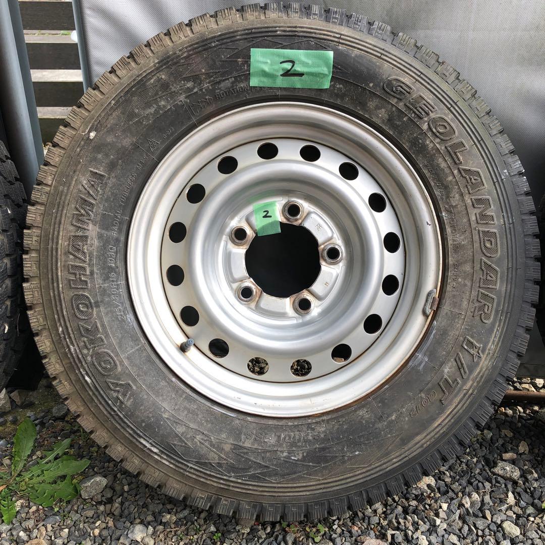 ランドクルーザー70 スタッドレスタイヤ&ホイール（ナローボディー）