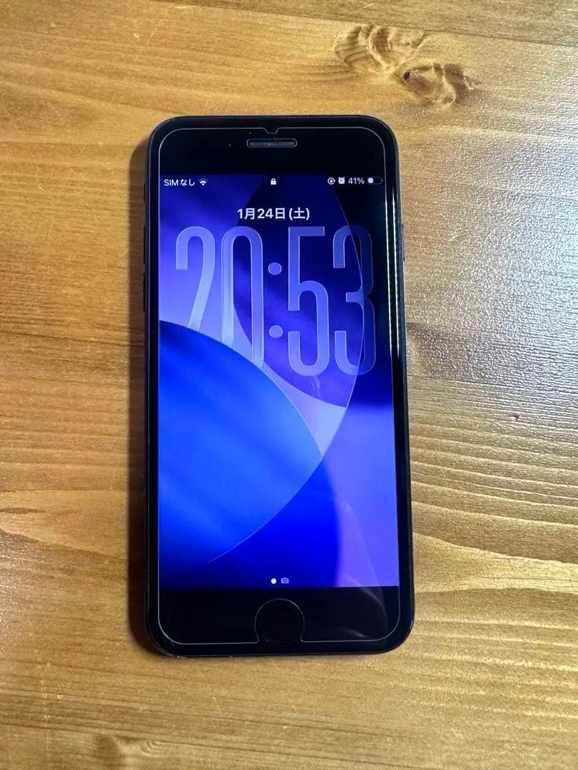 【美品】iPhoneSE 第3世代 SIMフリー 64gb ミッドナイト 89%
