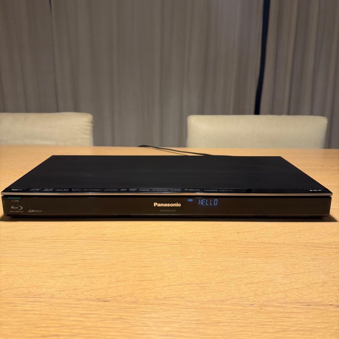 パナソニック ブルーレイレコーダー 「DMR-BWT620」 動作品