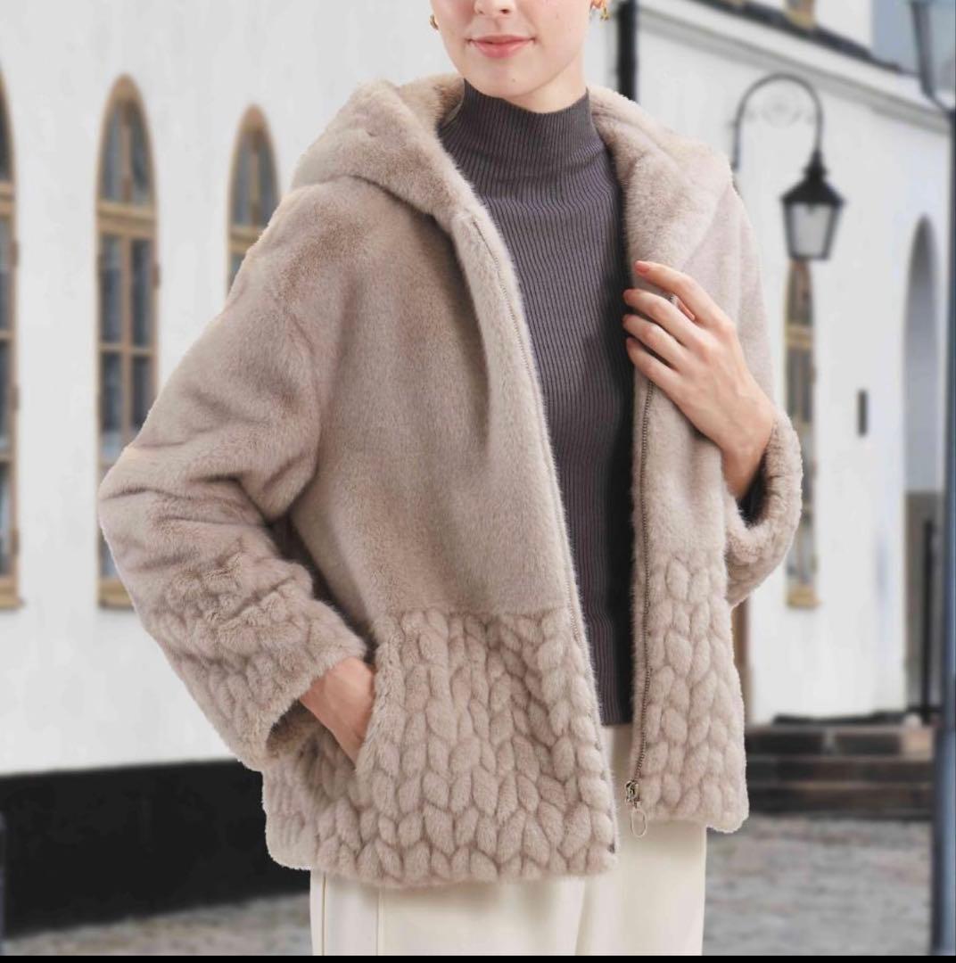 パリジェンヌ　エコミンクブルゾン インペリアルエンタープライズ　IEI