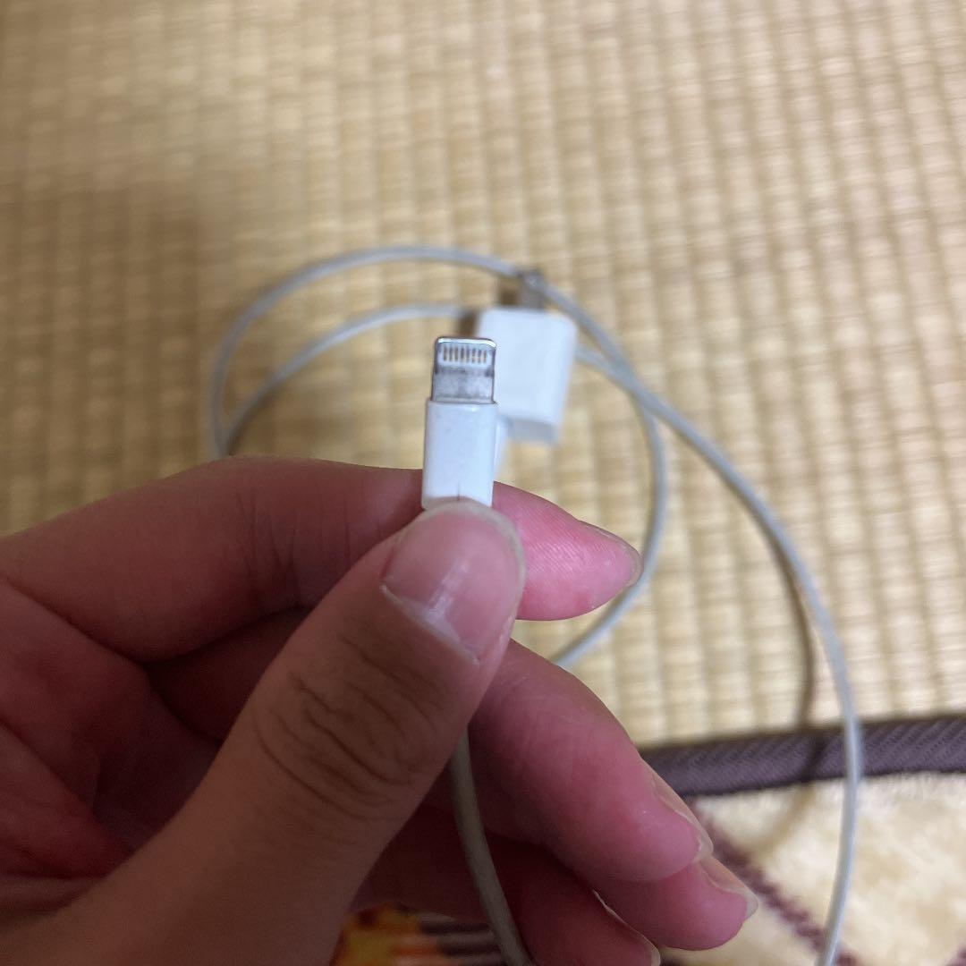 iPhoneの充電器です