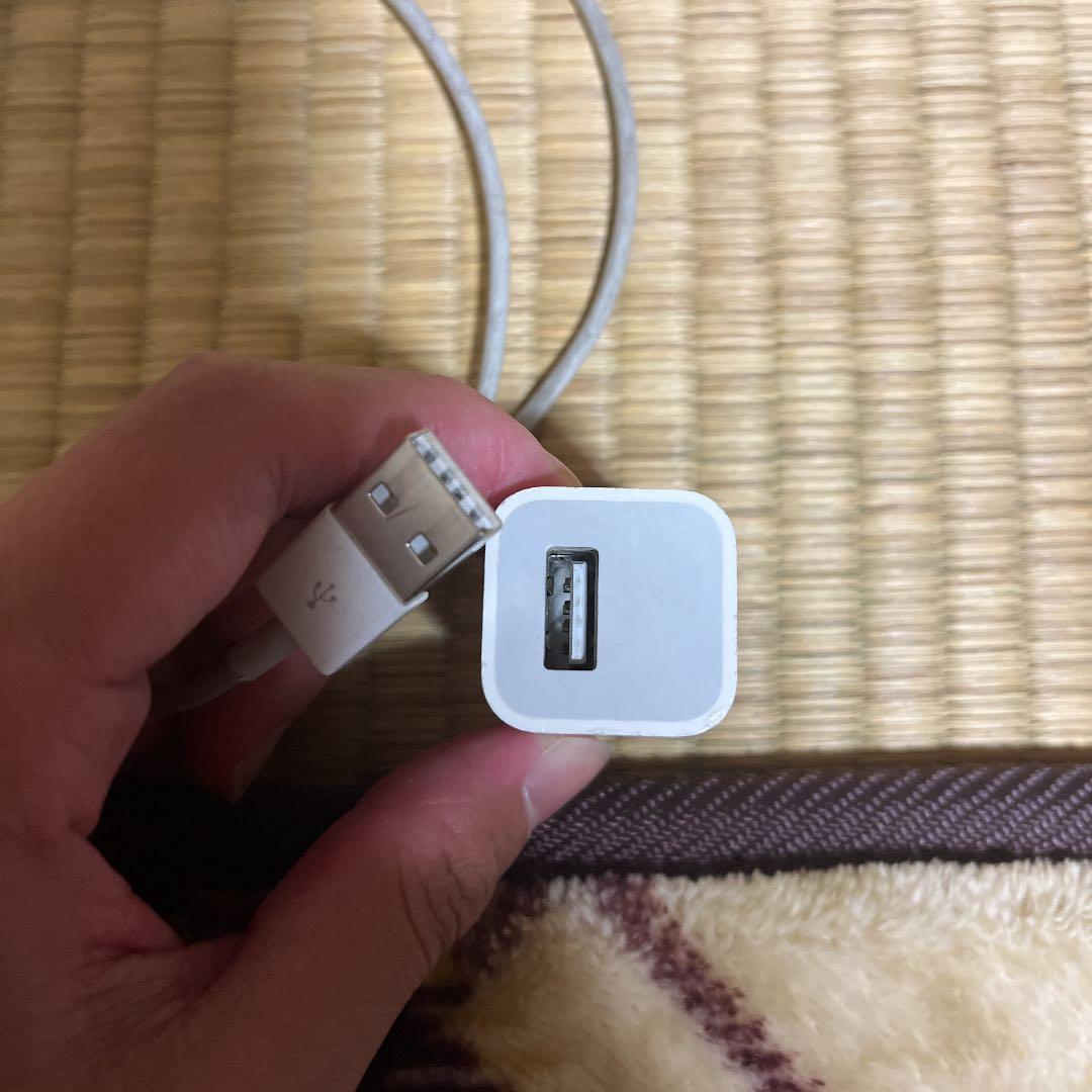 iPhoneの充電器です