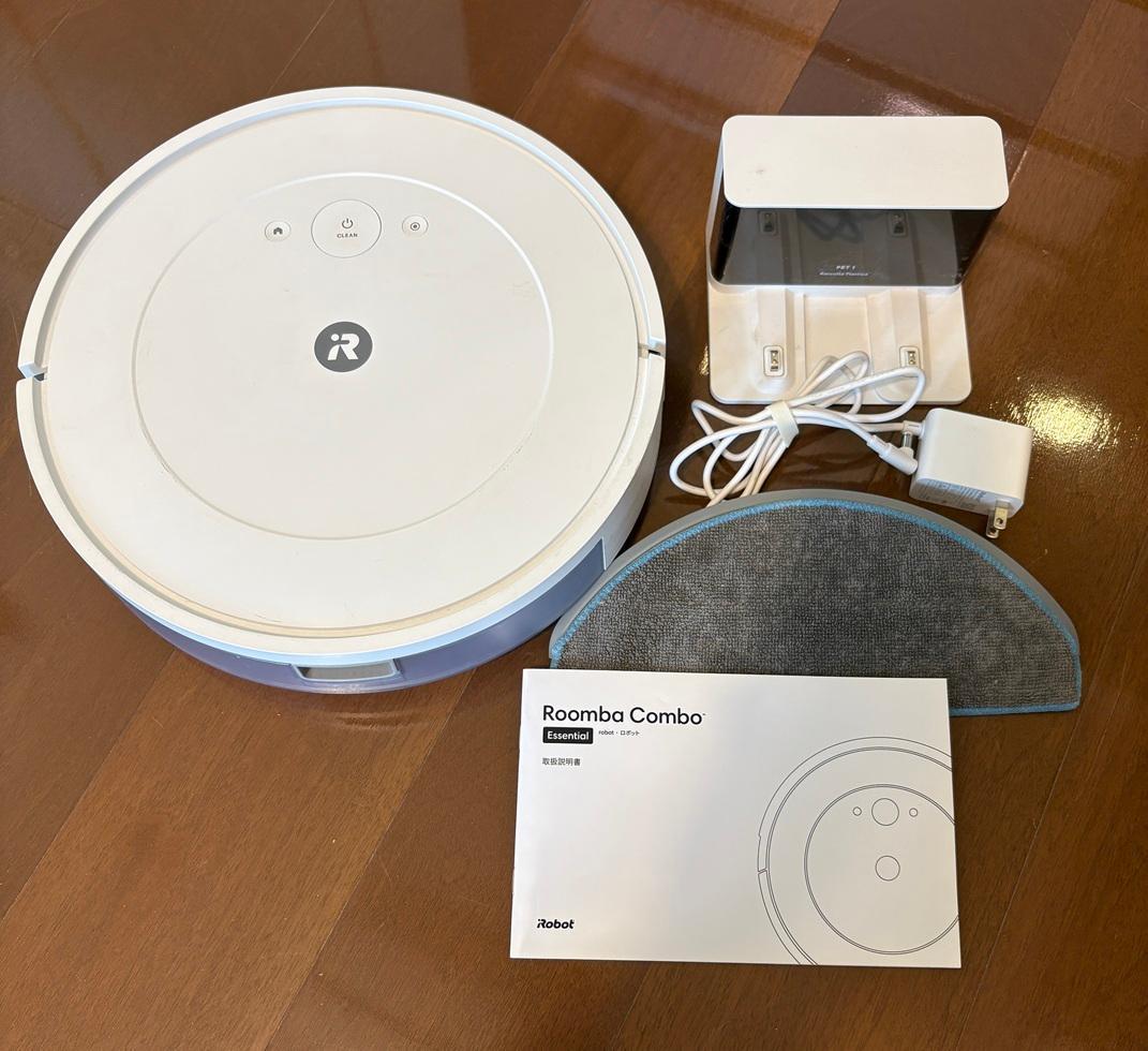 ルンバ コンボ エッセンシャル　掃除機＆床拭き ホワイト Y011260