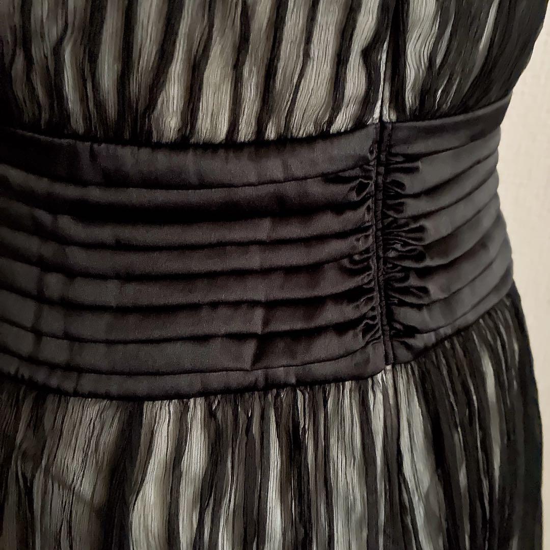 値下げしました！　タダシ ショージ　ブラックドレス　シルク100%