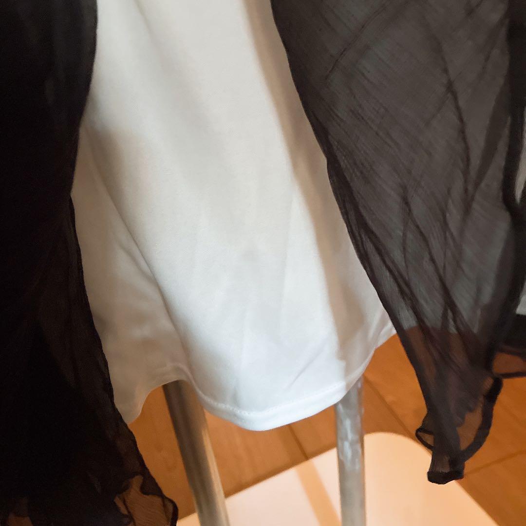 値下げしました！　タダシ ショージ　ブラックドレス　シルク100%