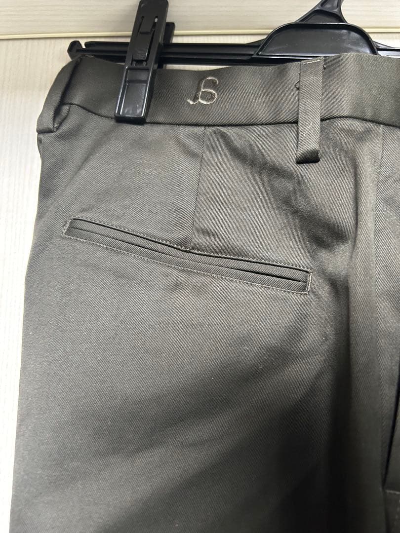 【新品・aLORS】Pantalon chino 【a】ダークエスプレッソカーキ