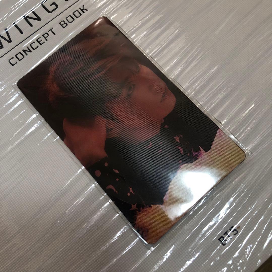 BTS WINGS CONCEPT BOOK トレカ　ジョングク