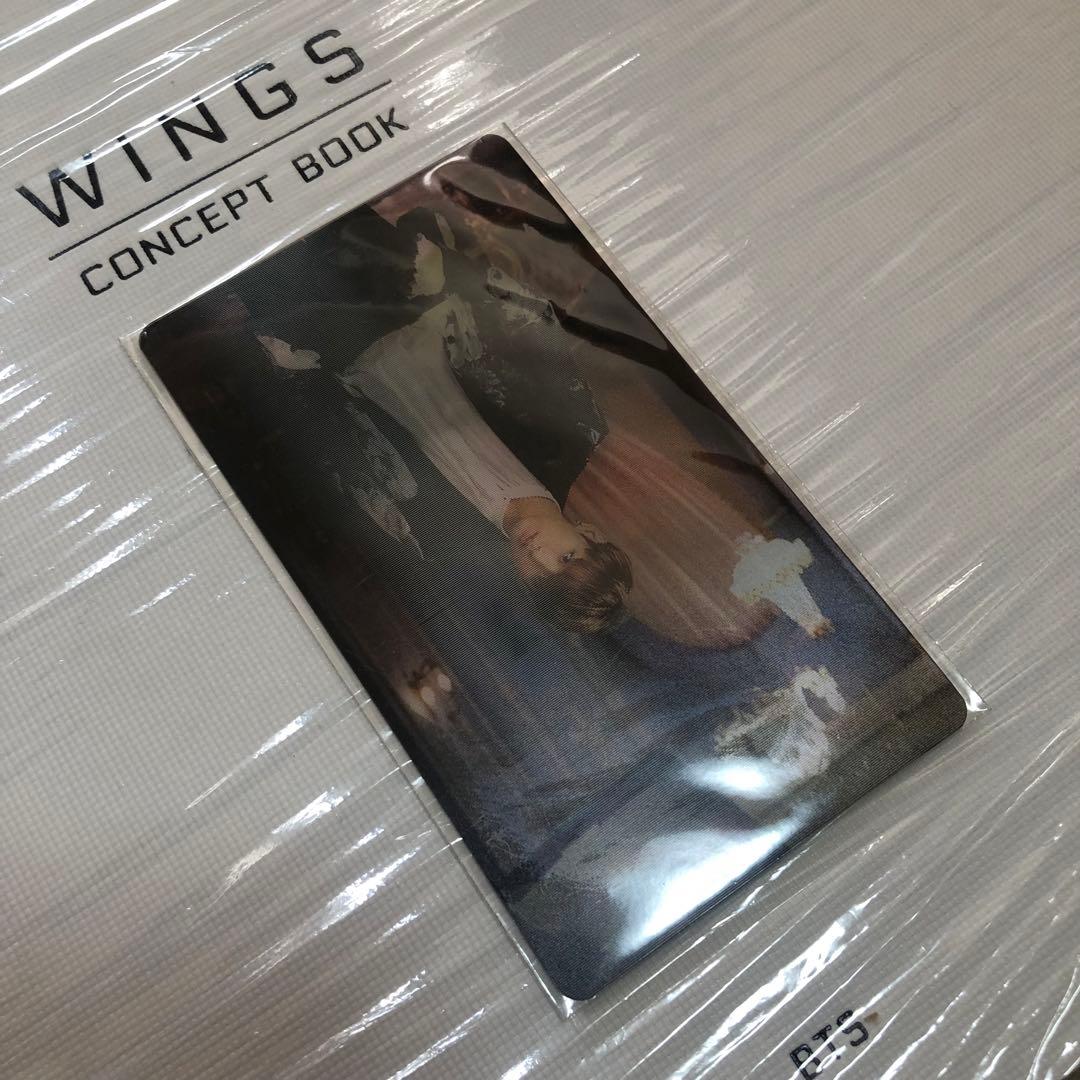 BTS WINGS CONCEPT BOOK トレカ　ジョングク