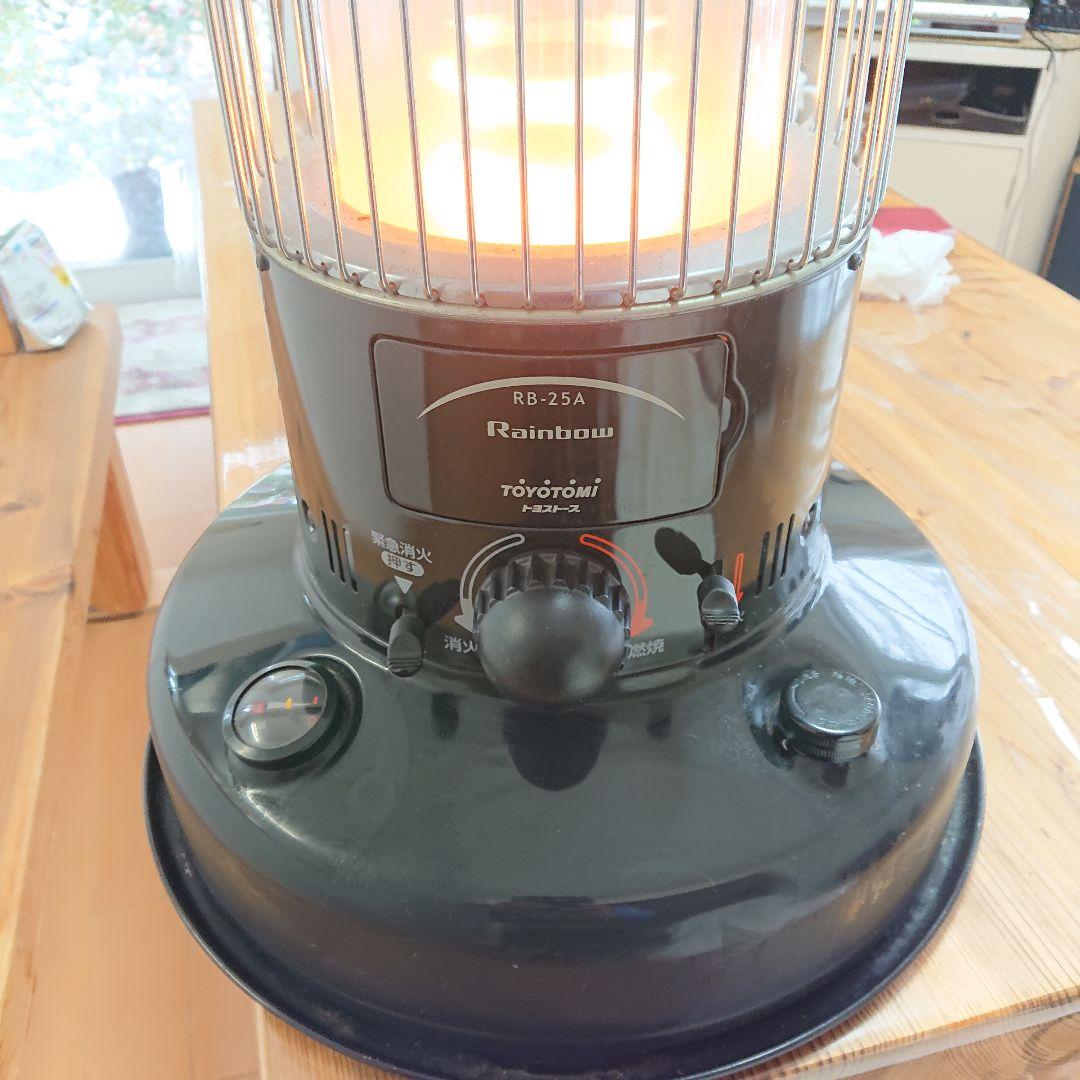トヨトミTOYOTOMI RB-25A ストーブレインボーまあまあ綺麗