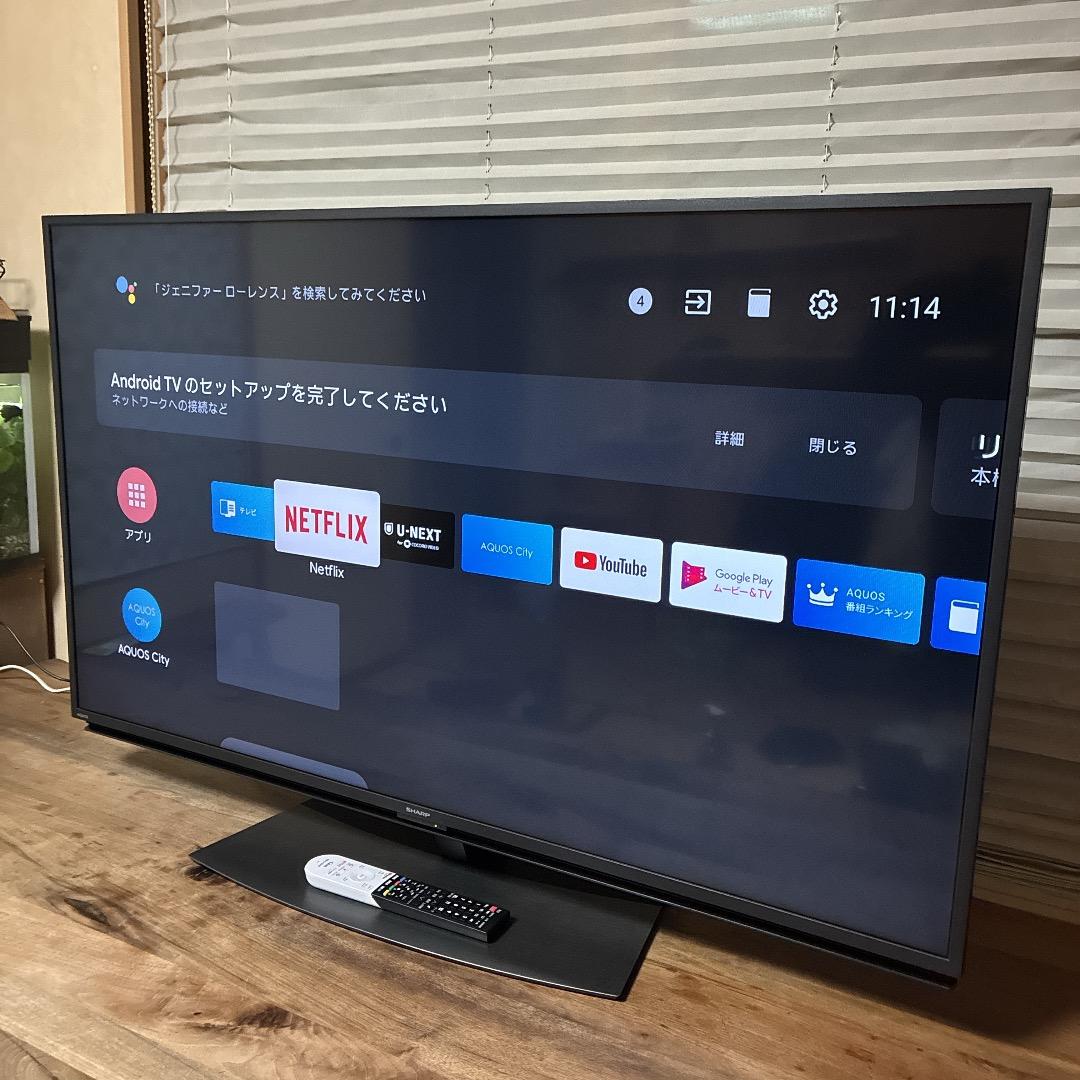 【お値下げOK】 シャープ スマートテレビ 50インチ 4K 2020年製
