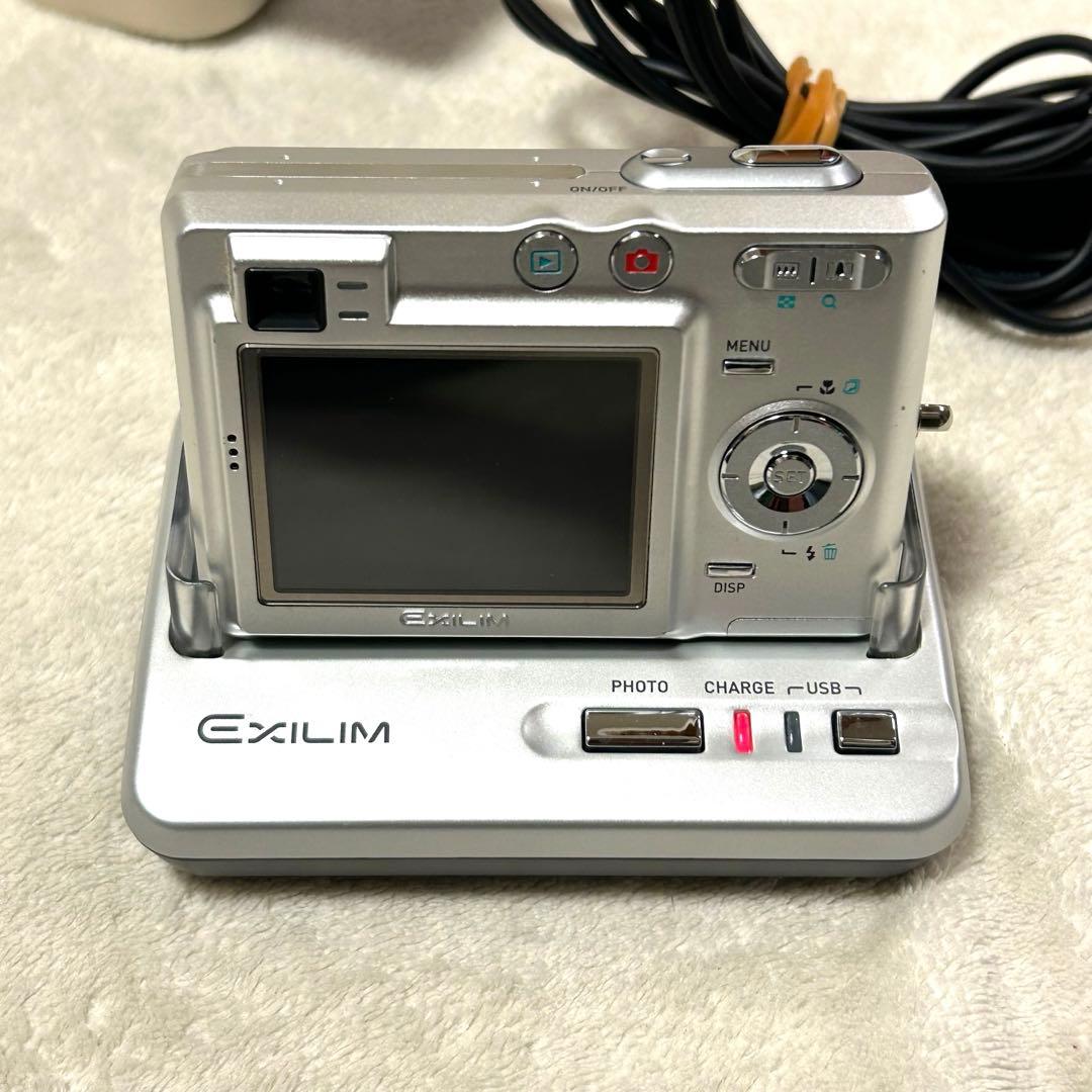 【美品 動作確認済】CASIO EXILIM ZOOM EX-Z50 シルバー