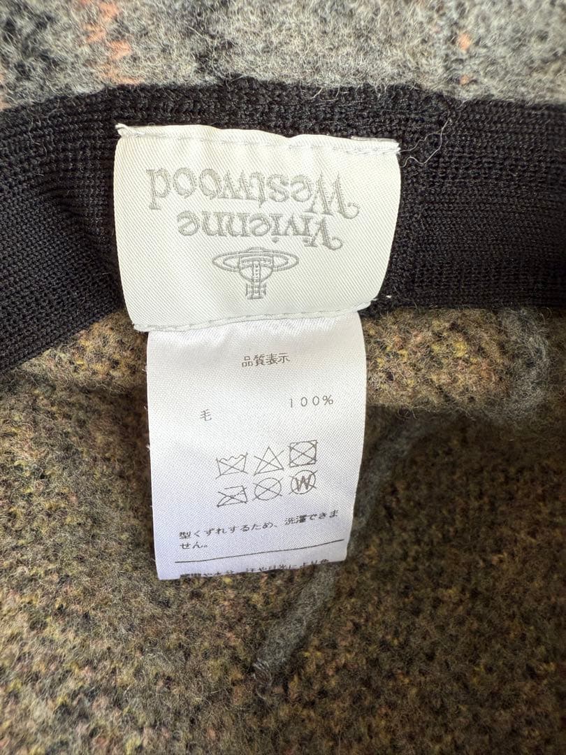 Vivienne Westwood チェック柄 ベレー帽