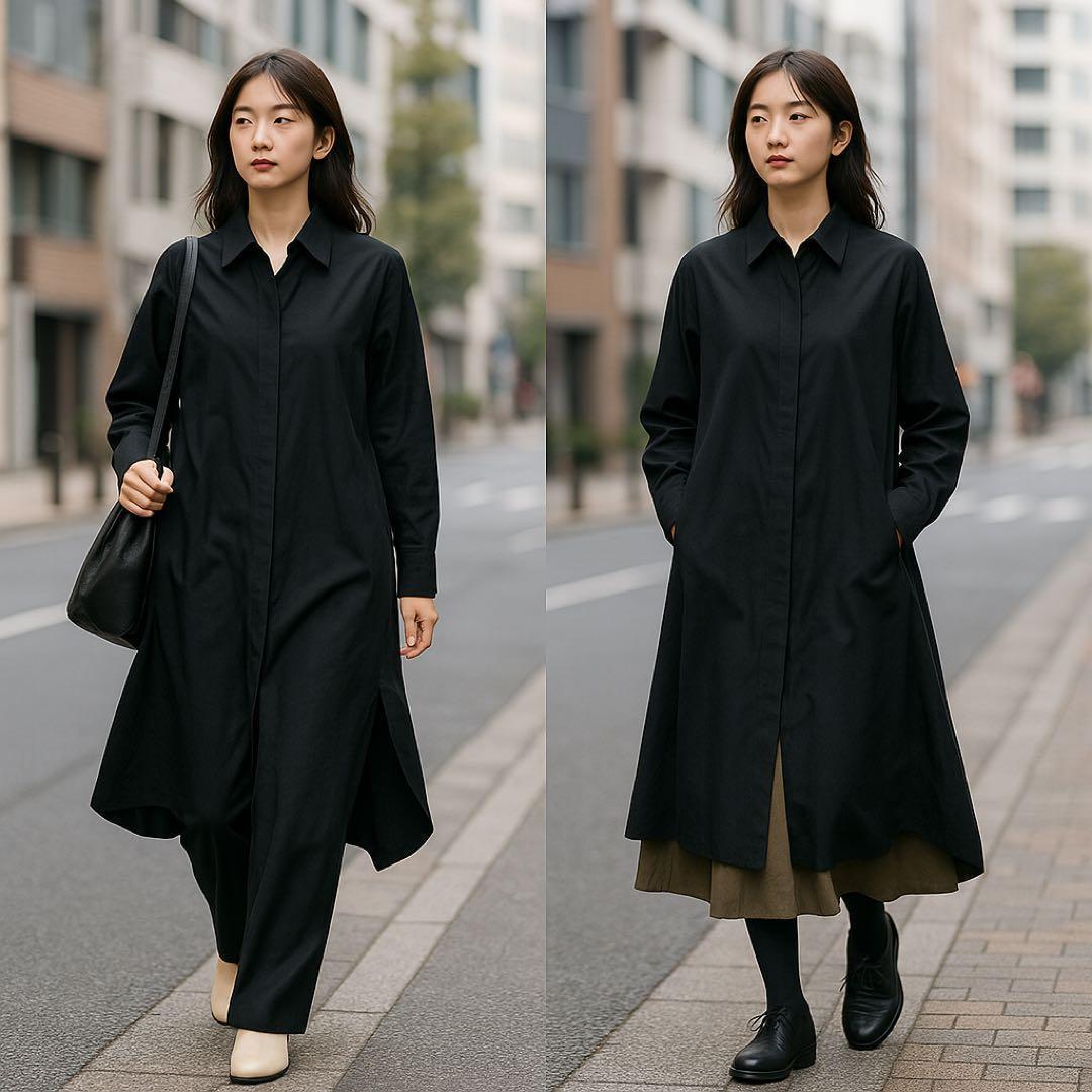 ワンピース Yohji Yamamoto 01AW Asymmetry Dress M