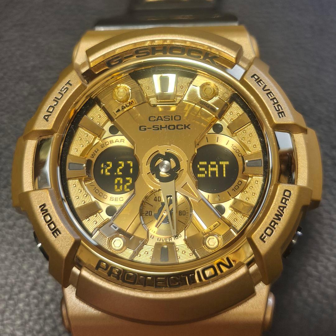 激レア/美品 G-SHOCK GA-200GD クレイジーゴールド 本体のみ