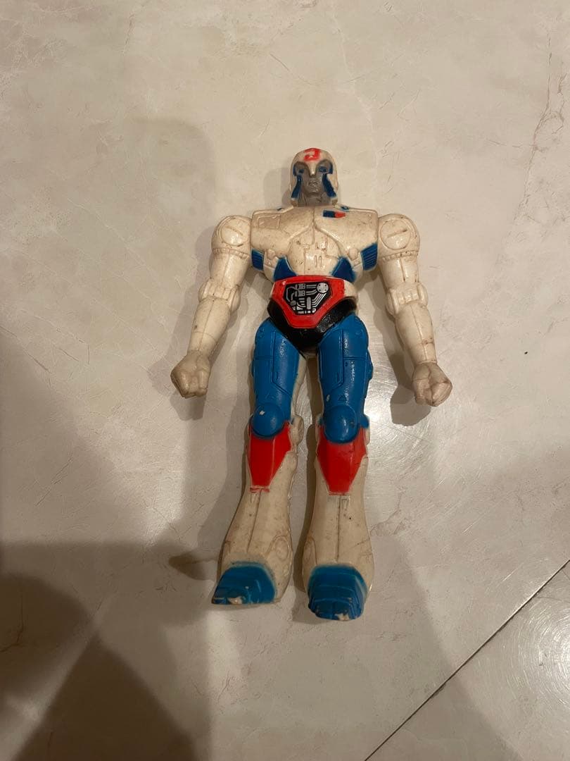 プラレス３四郎　柔王丸　ソフビ　バンダイ