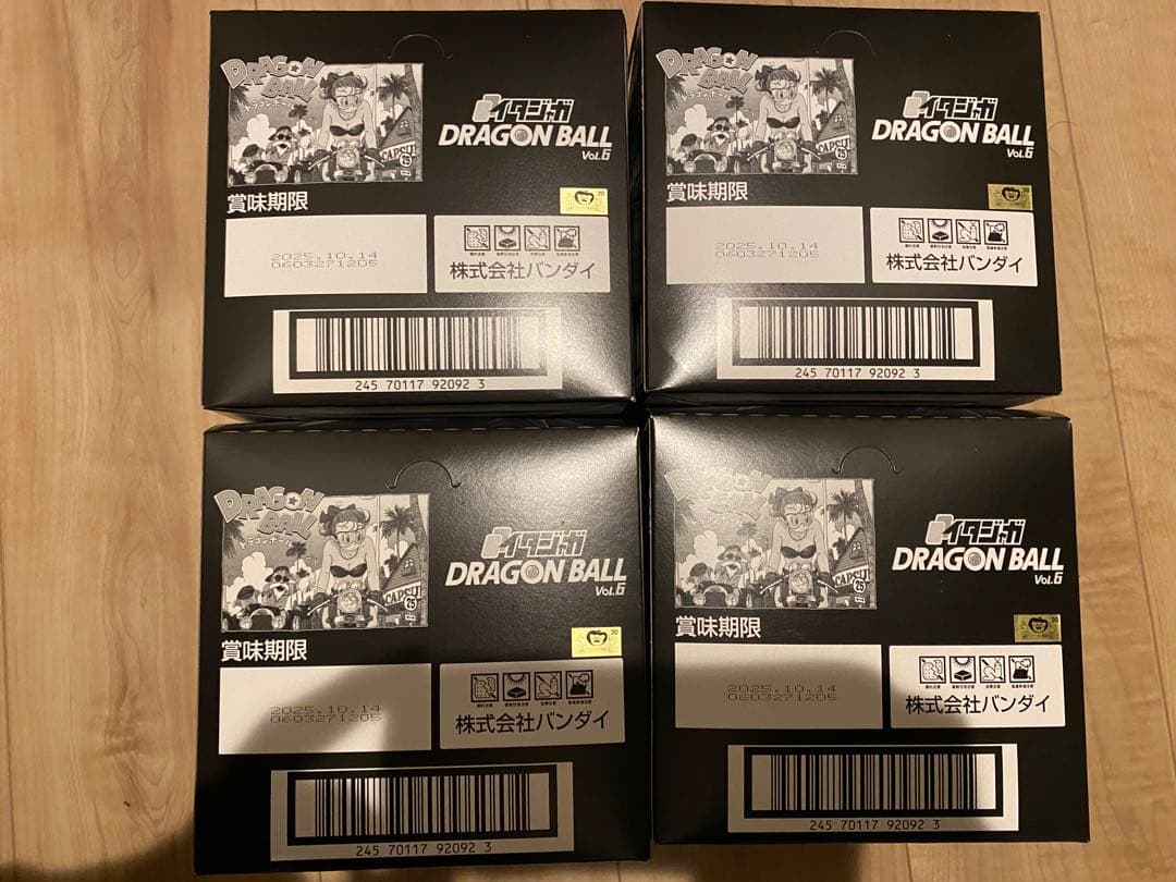 イタジャガ ドラゴンボール Vol.6 4箱セット 賞味期限2025.10.14