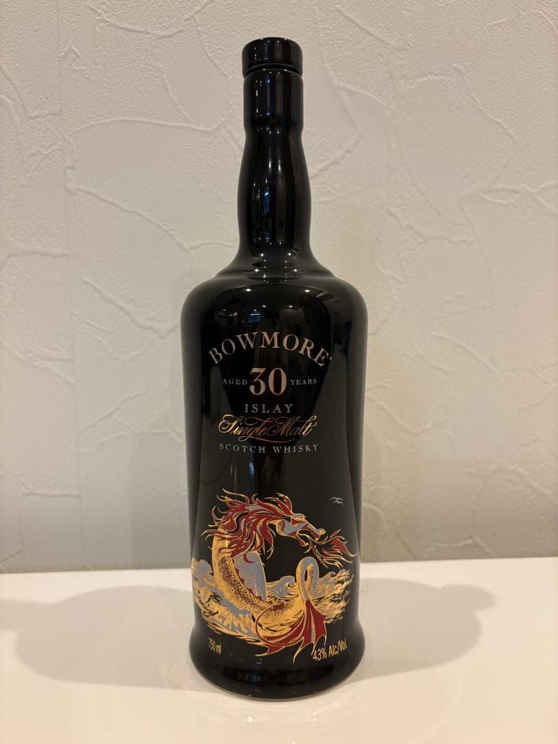 【Bowmore】【ボウモア】 30年セラミックドラゴンボトル 空き瓶