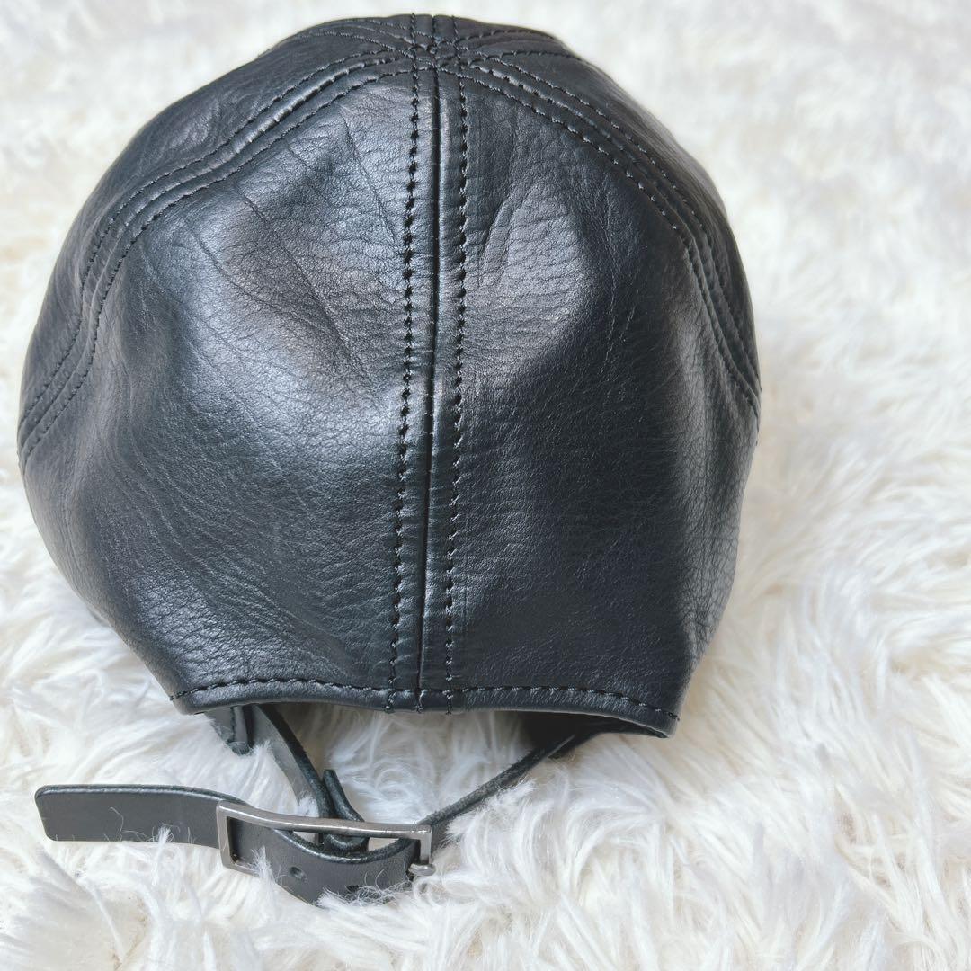 【prasthana】BAUHAUS CAP JAPAN CALF/SV925