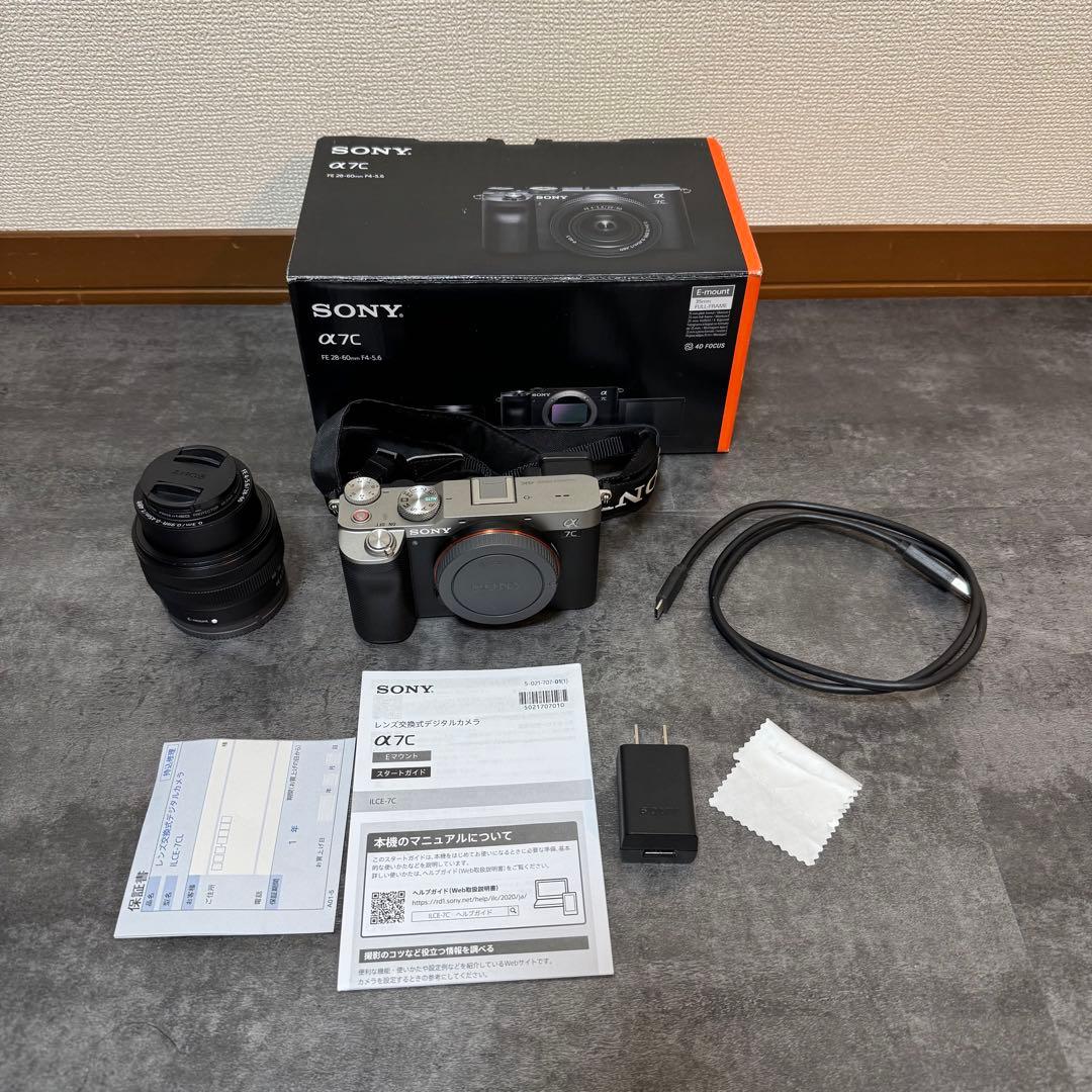 SONY α7C 28-60mm f4-5.6 レンズキット ILCE-7C