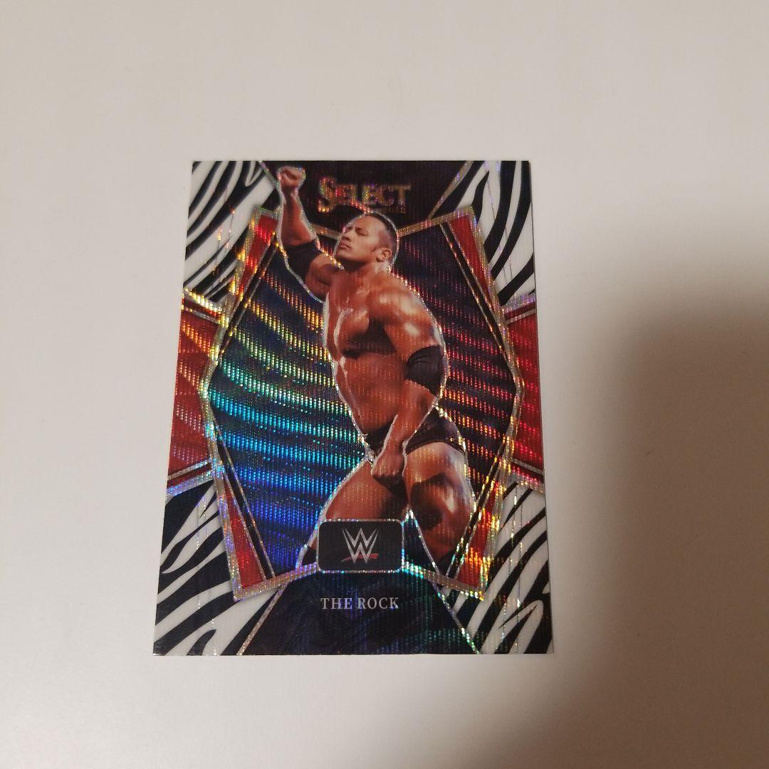 ザロック The Rock 22 PANINI SELECT WWE zebra