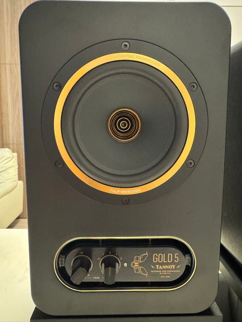 TANNOY GOLD 5 モニタースピーカー（スタンド＆インシュレーター付属）