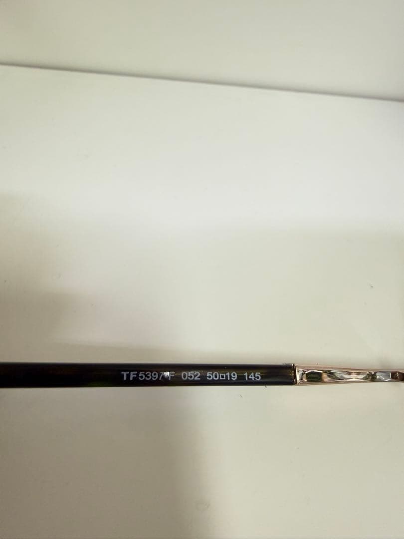 TOM FORD TF5397-F べっ甲 ブルーレンズ サングラス